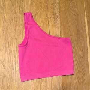 One shoulder workout top (S)